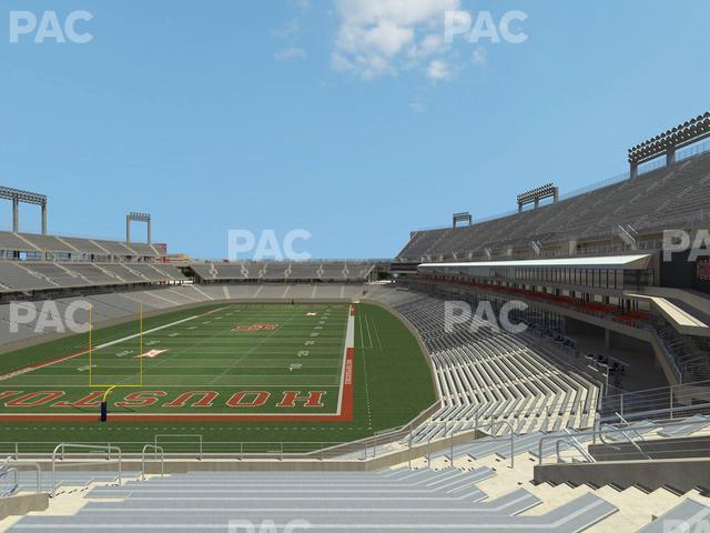 Seating view for TDECU Stadium Section 218