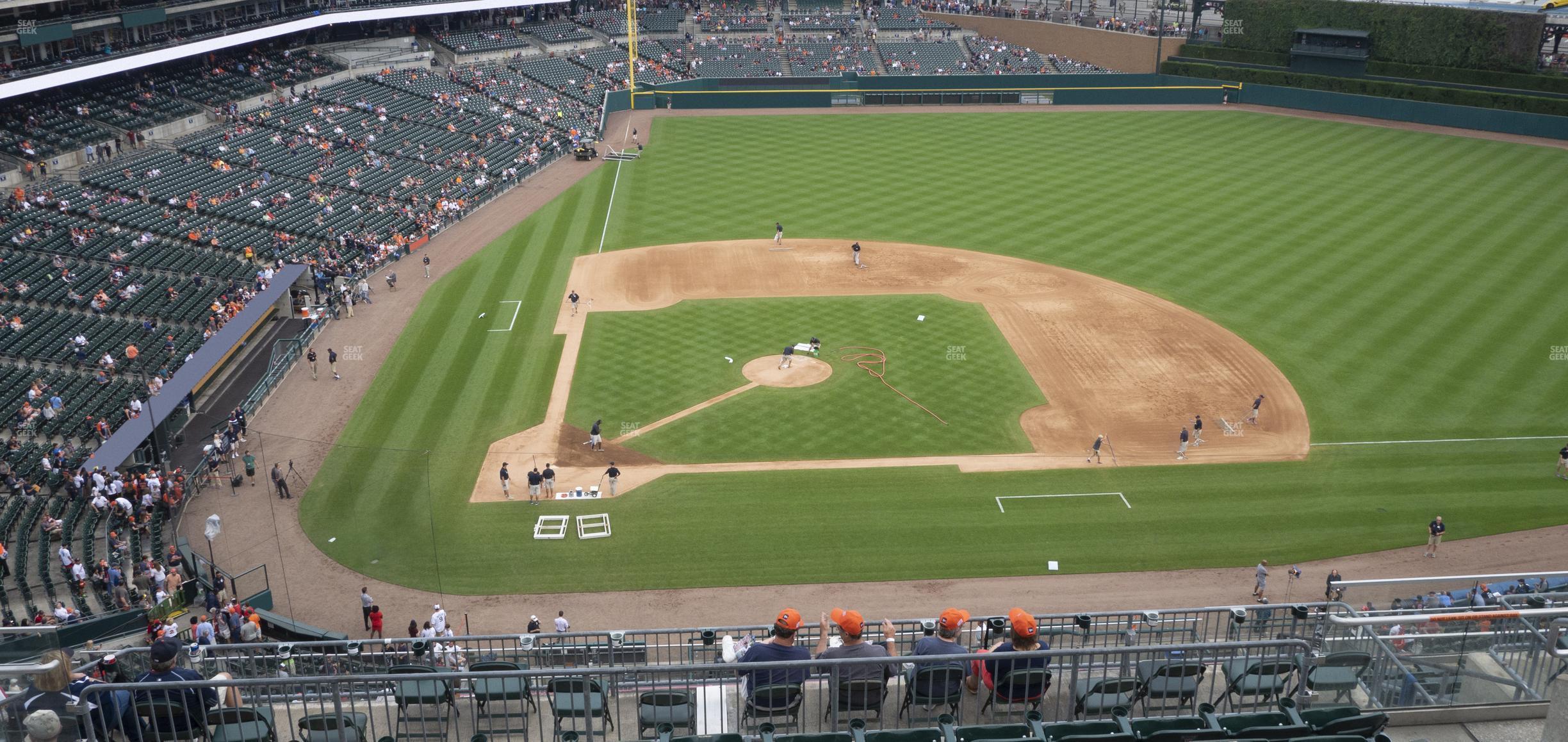 Seating view for Comerica Park Section 323