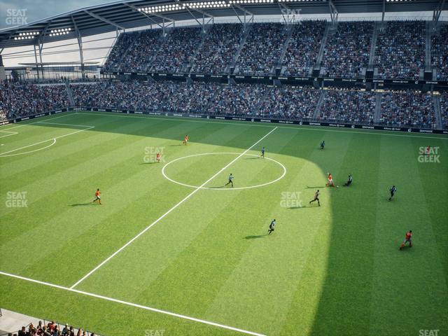 Seating view for Allianz Field Section Suite 3