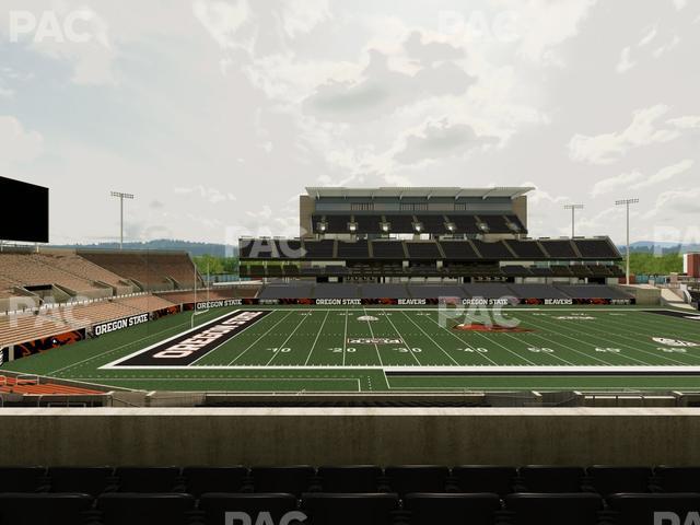 Seating view for Reser Stadium Section 118