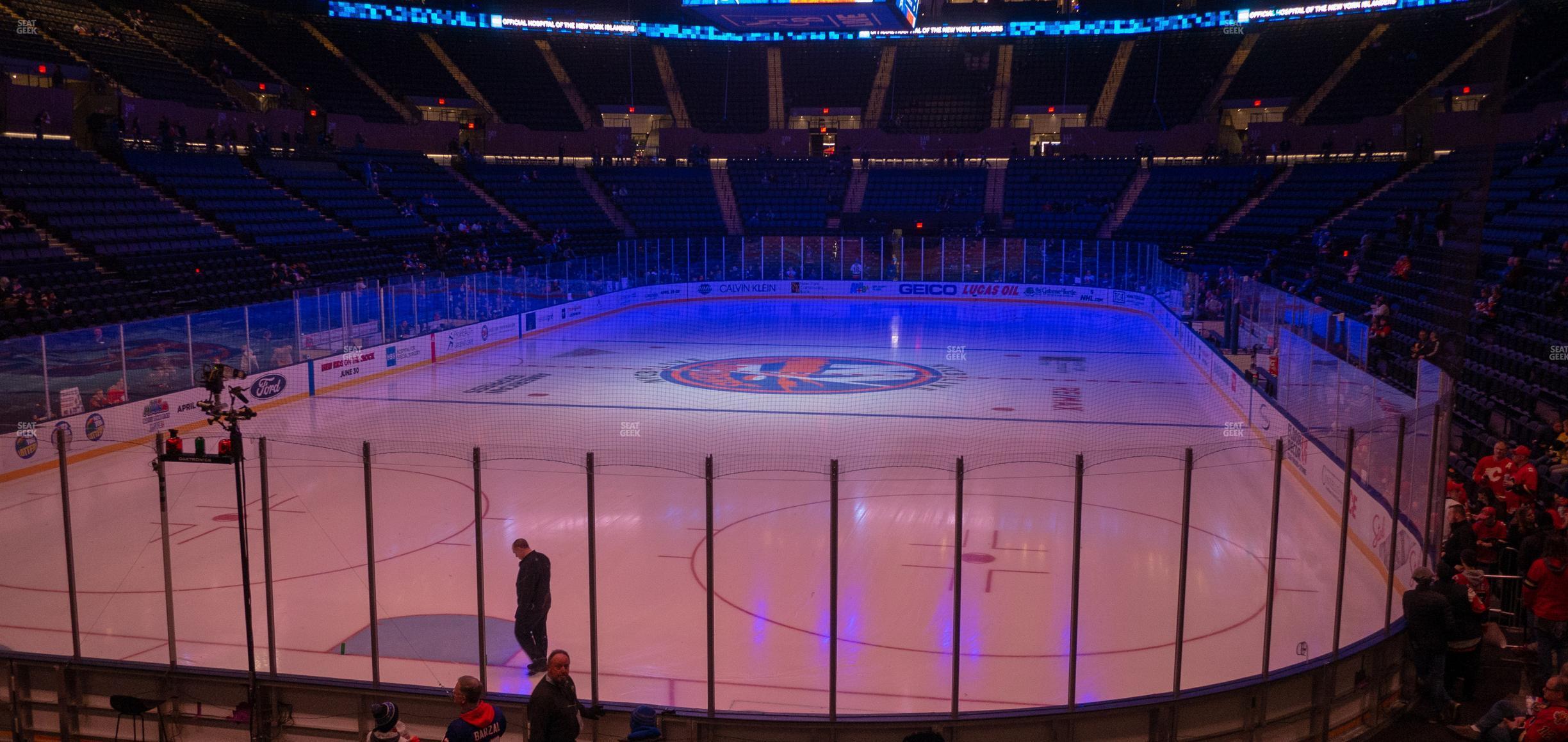 Seating view for Nassau Coliseum Section 123