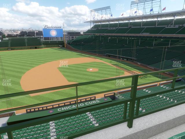 Seating view for Wrigley Field Section 309 Left