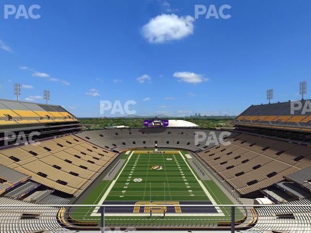 Seating view for Tiger Stadium Section Club 559