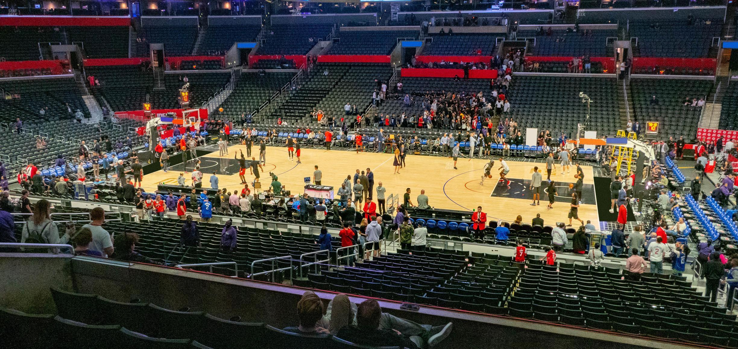 Seating view for Crypto.com Arena Section Premier 4