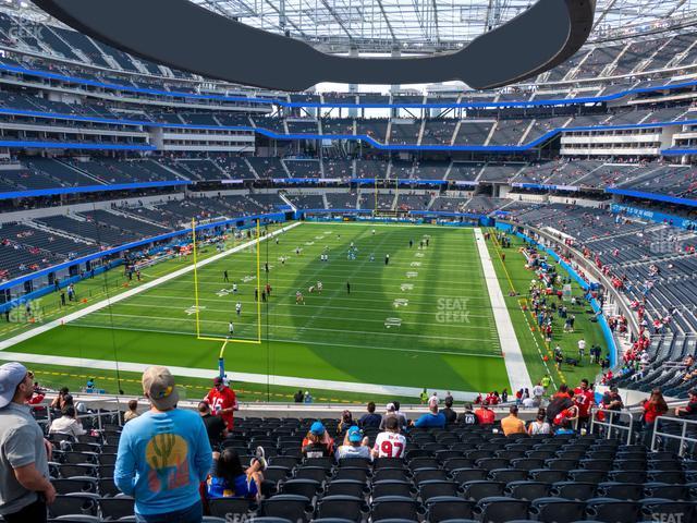 Seating view for SoFi Stadium Section 234