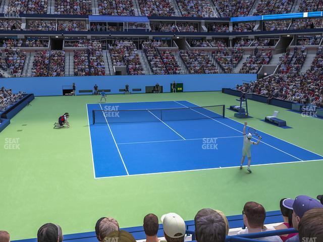 Seating view for Arthur Ashe Stadium Section 33