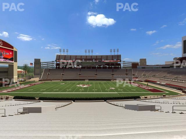 Seating view for Davis Wade Stadium Section 20