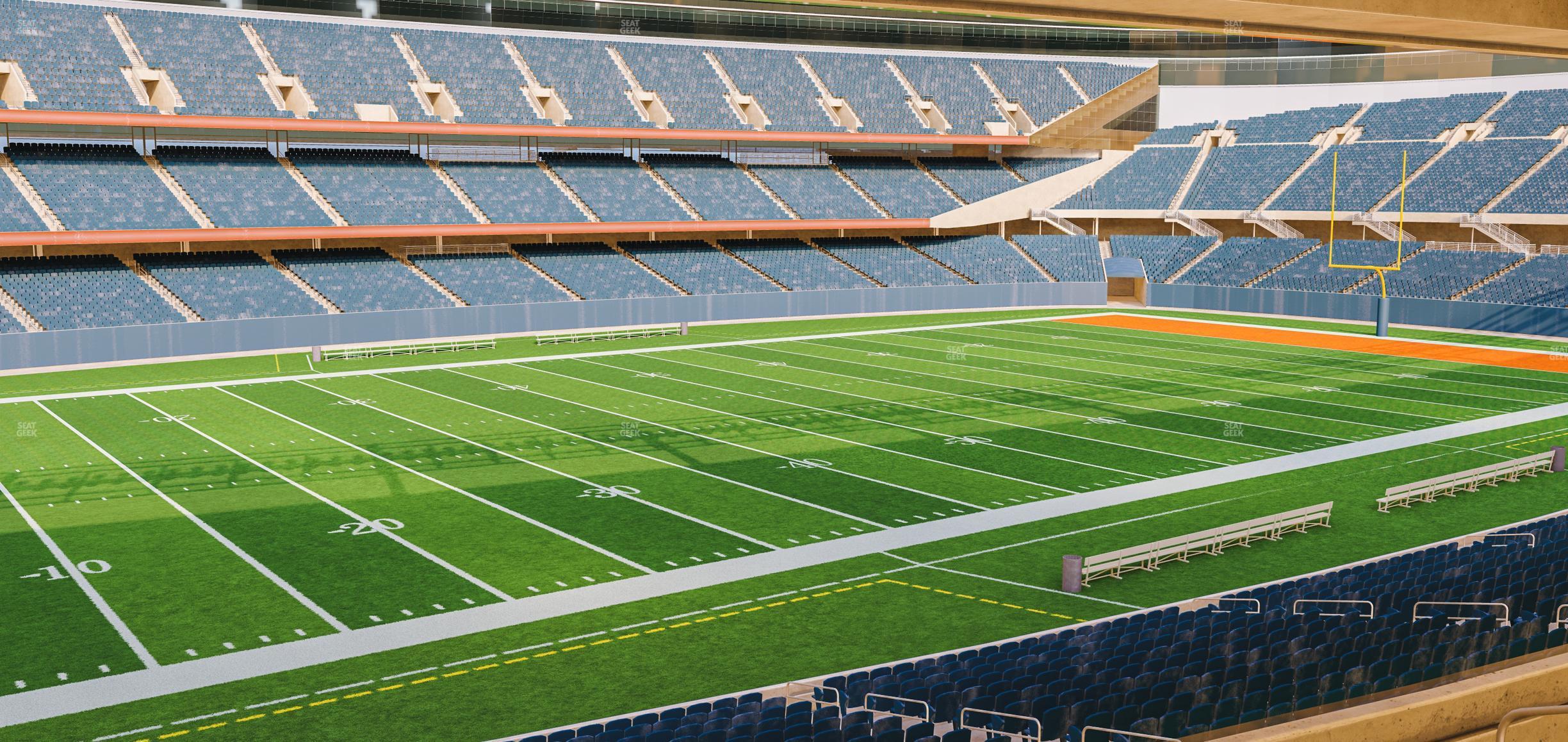 Seating view for Soldier Field Section 242