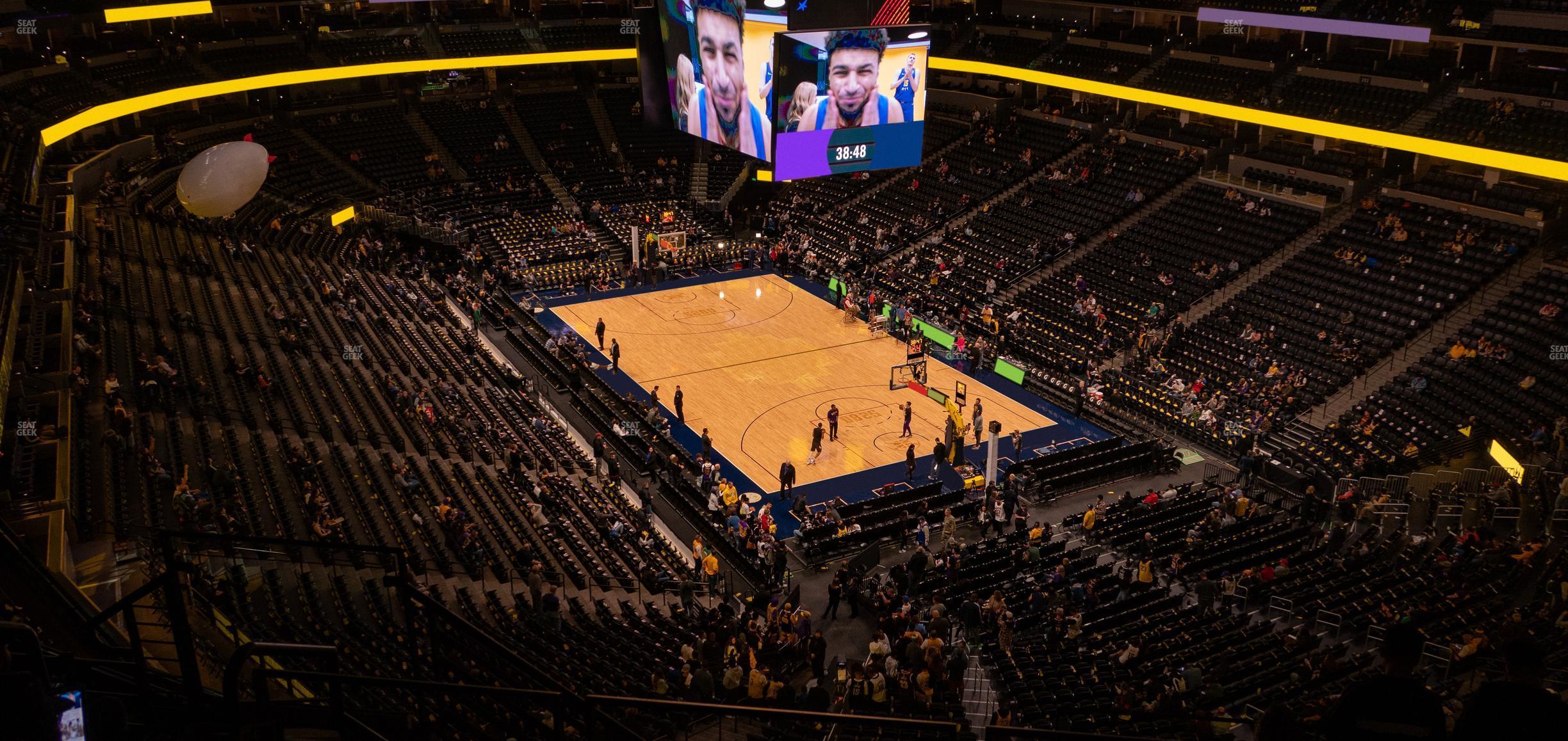 Seating view for Ball Arena Section 328