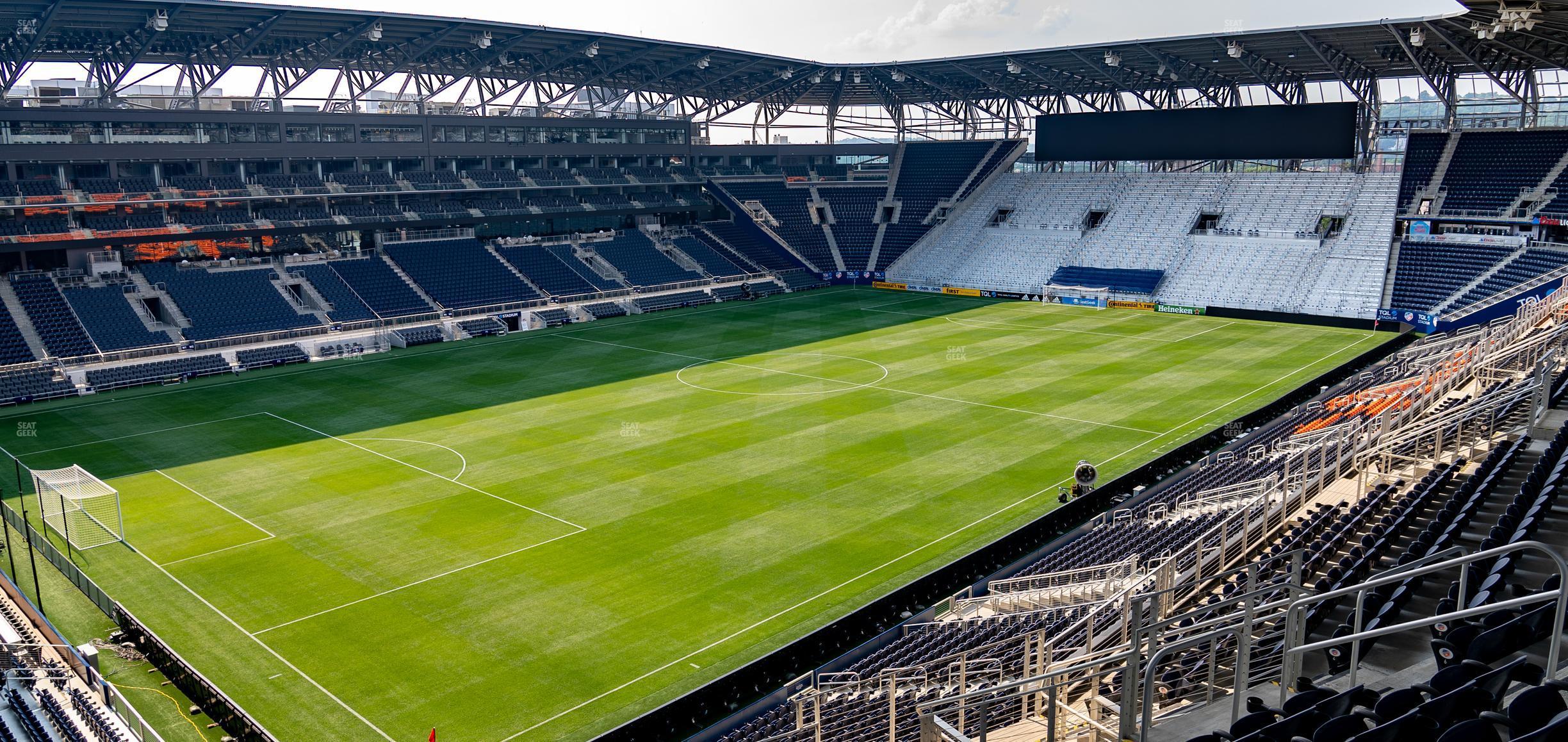 Seating view for TQL Stadium Section 223