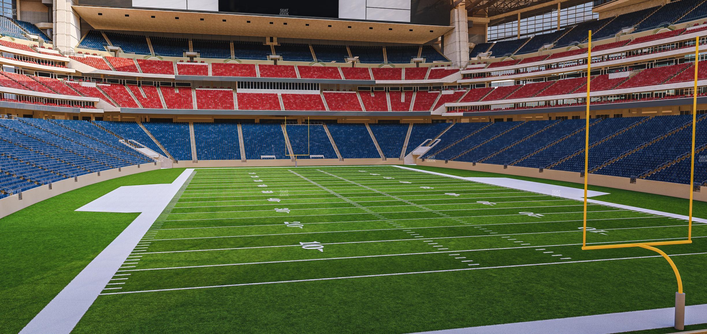 Seating view for NRG Stadium Section 138