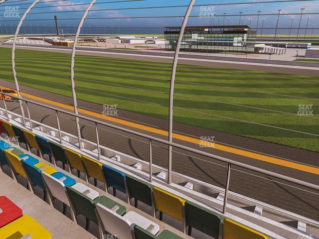 Seating view for Daytona International Speedway Section Front 151