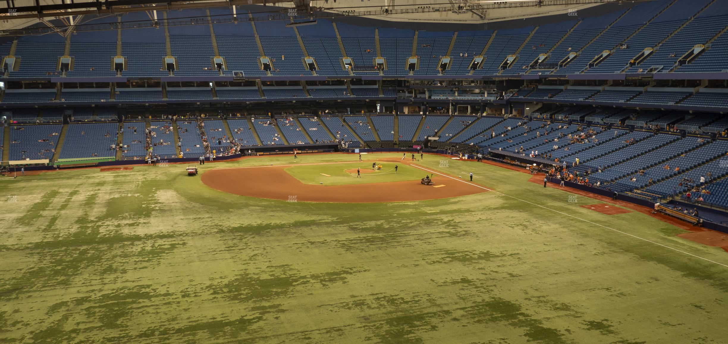 Seating view for Tropicana Field Section 353