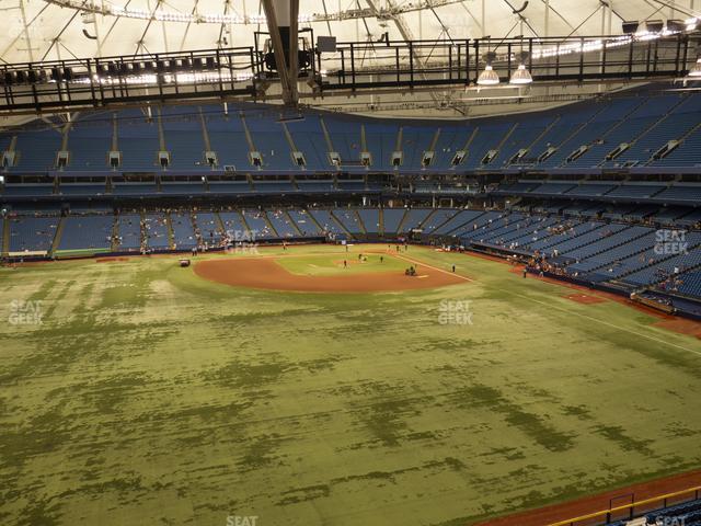 Seating view for Tropicana Field Section 353