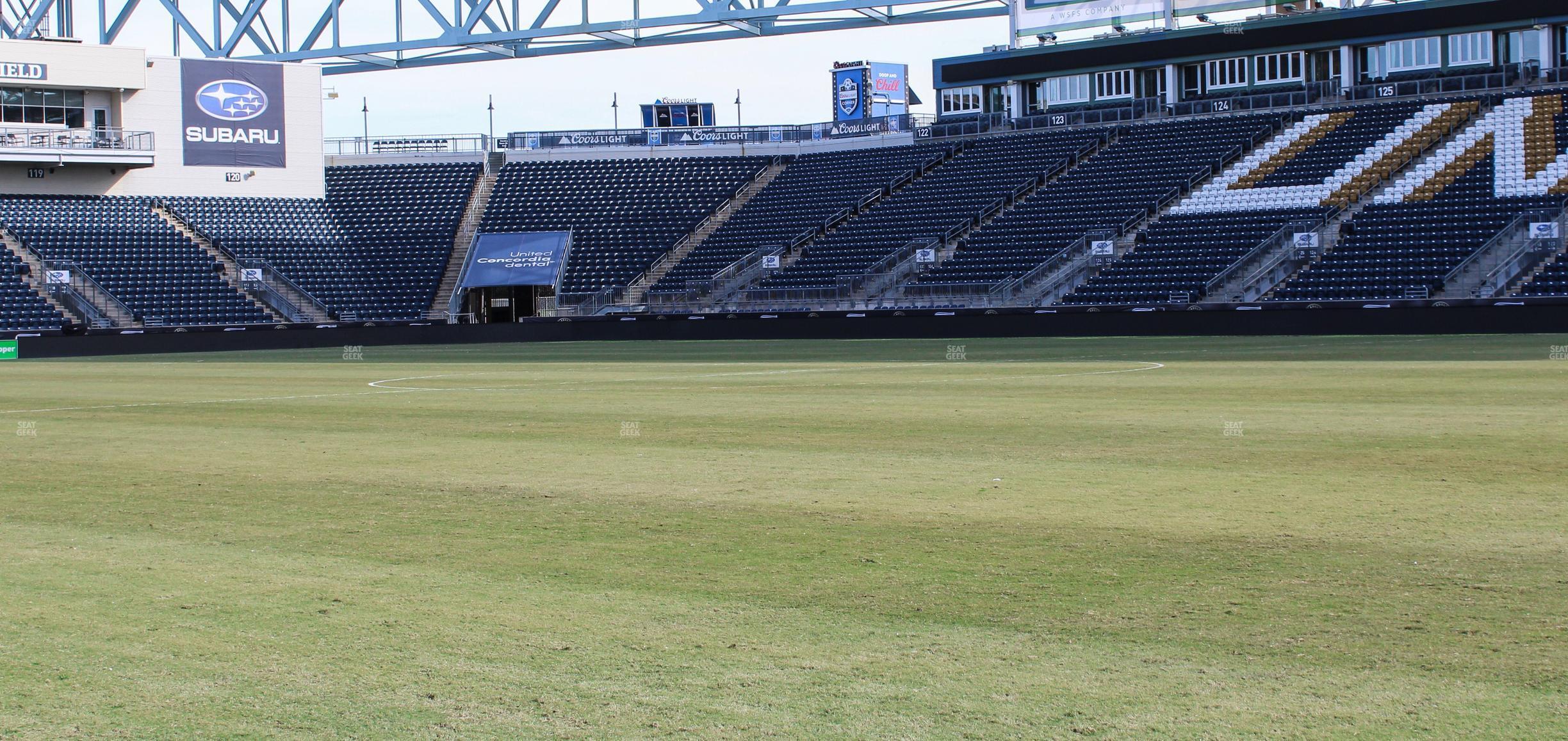 Seating view for Subaru Park Section Field 3