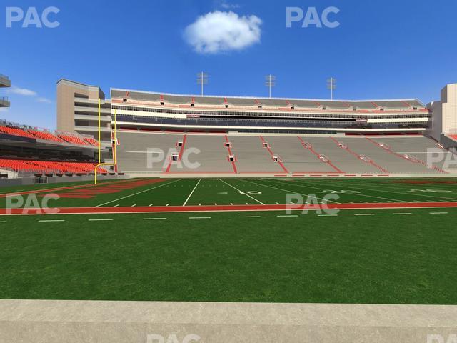 Seating view for Razorback Stadium Section 106