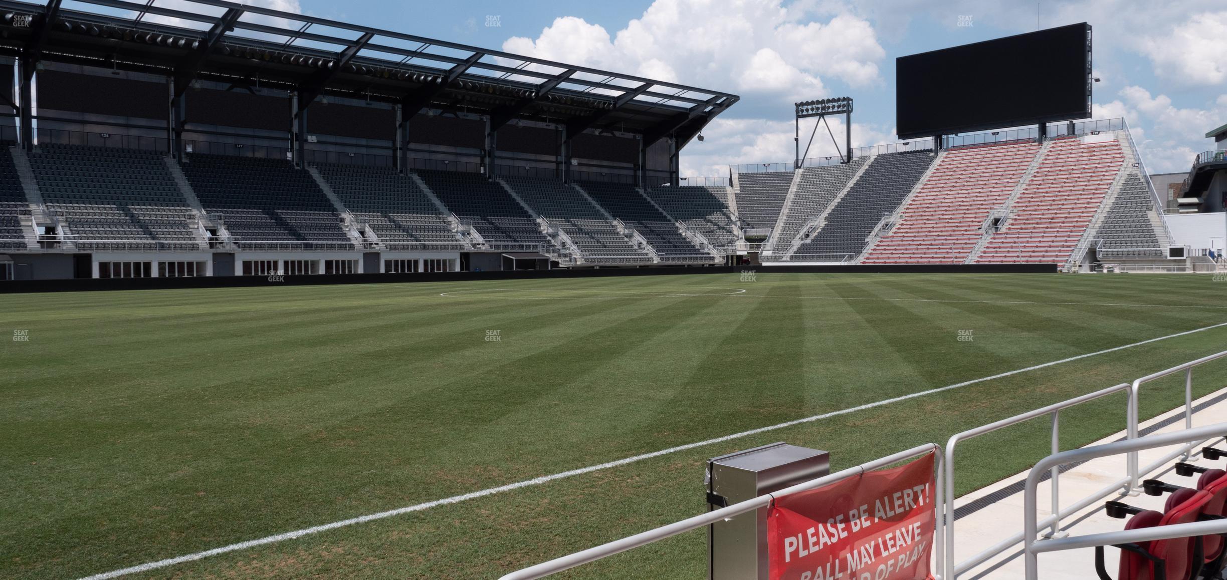 Seating view for Audi Field Section Field 10