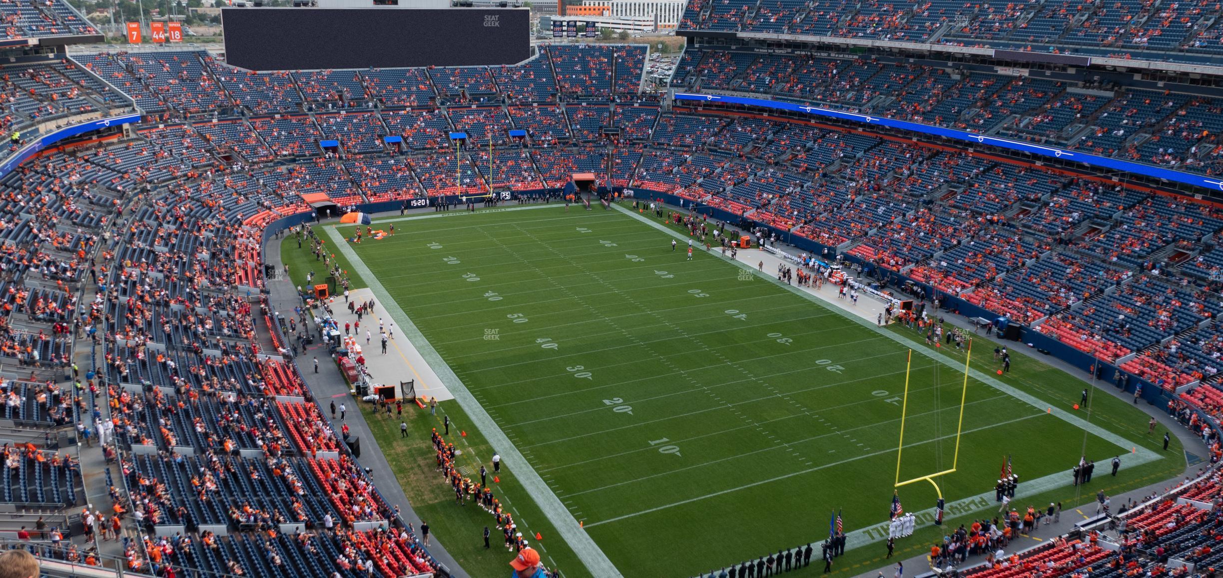 Seating view for Empower Field at Mile High Section 525