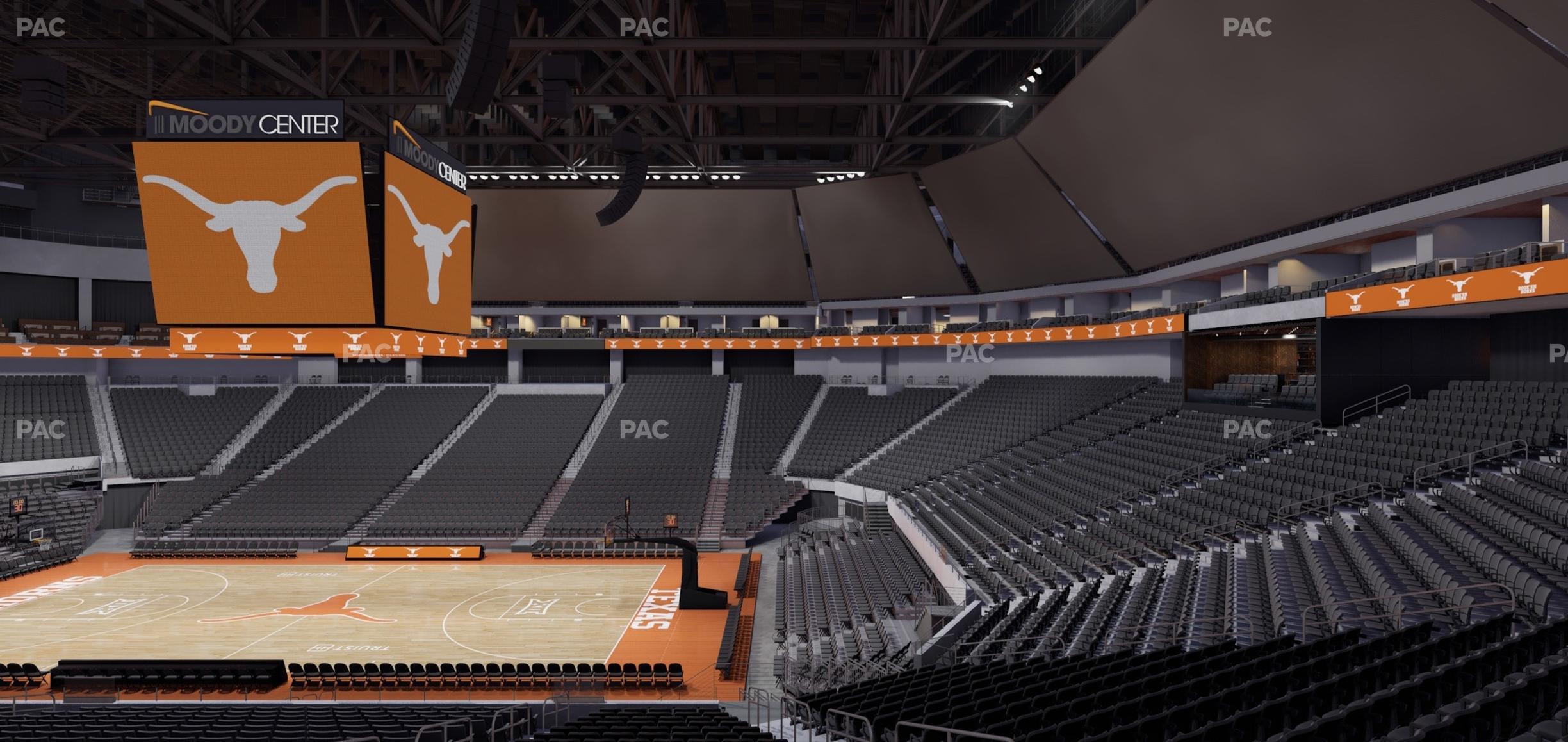 Seating view for Moody Center ATX Section 117