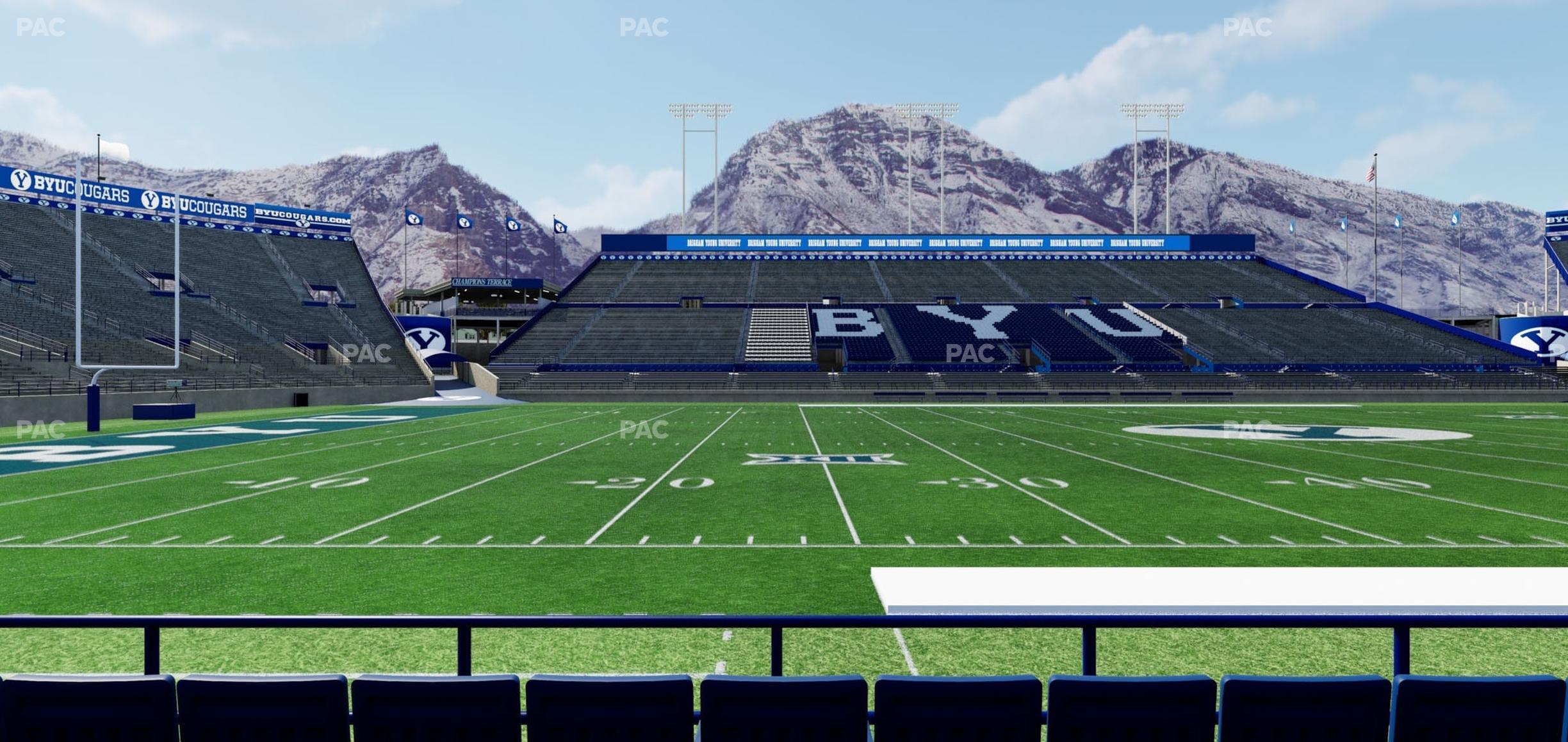 Seating view for LaVell Edwards Stadium Section 7 C