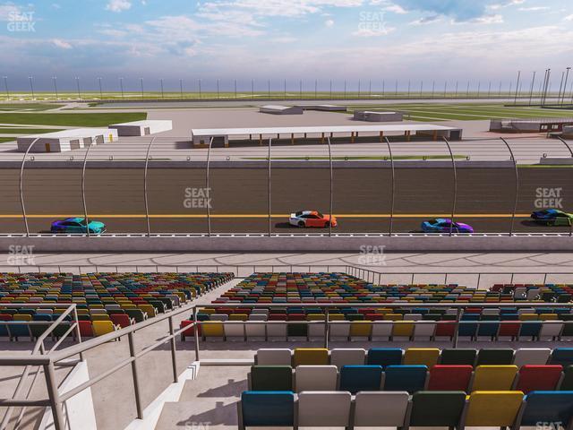 Seating view for Daytona International Speedway Section Back 115