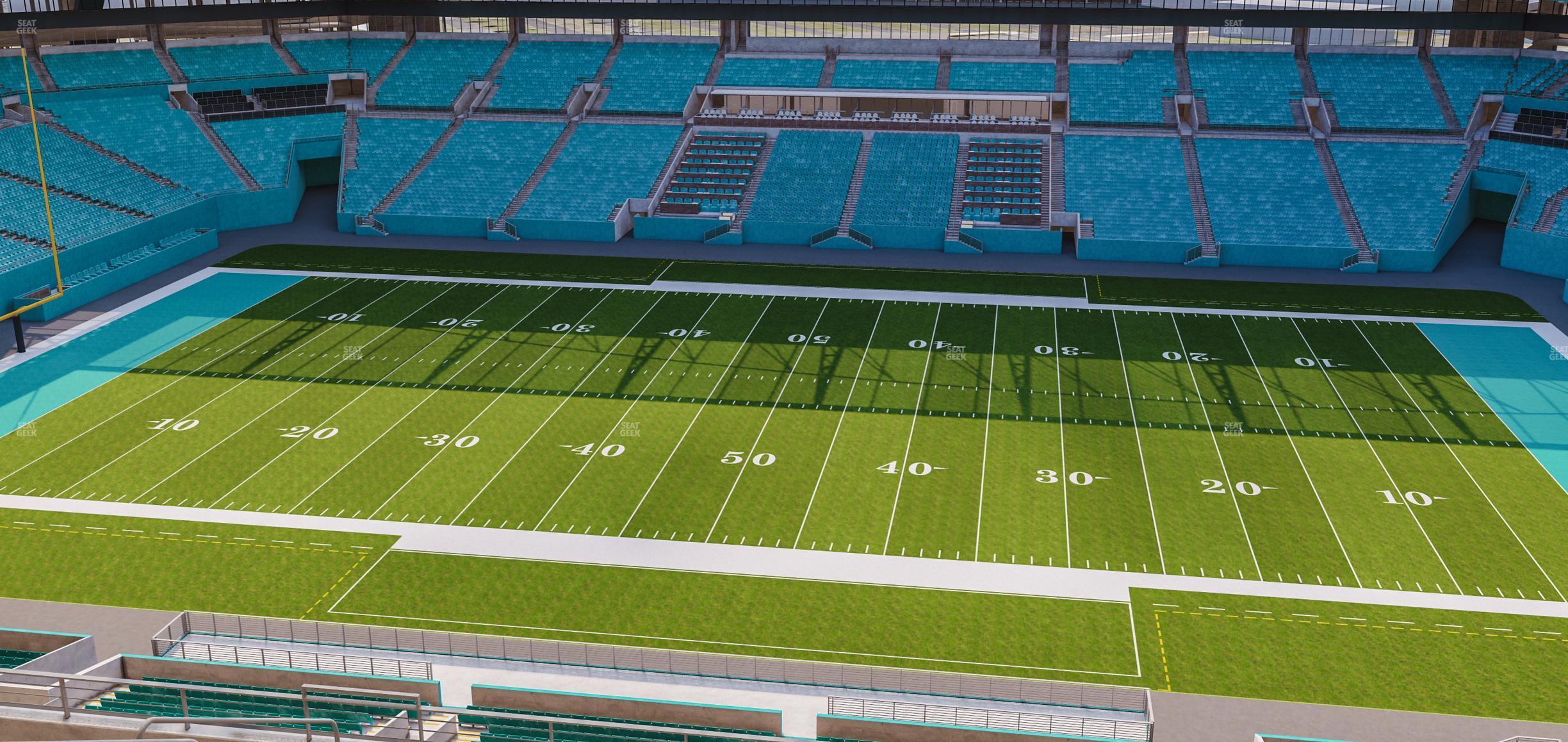 Seating view for Hard Rock Stadium Section 317