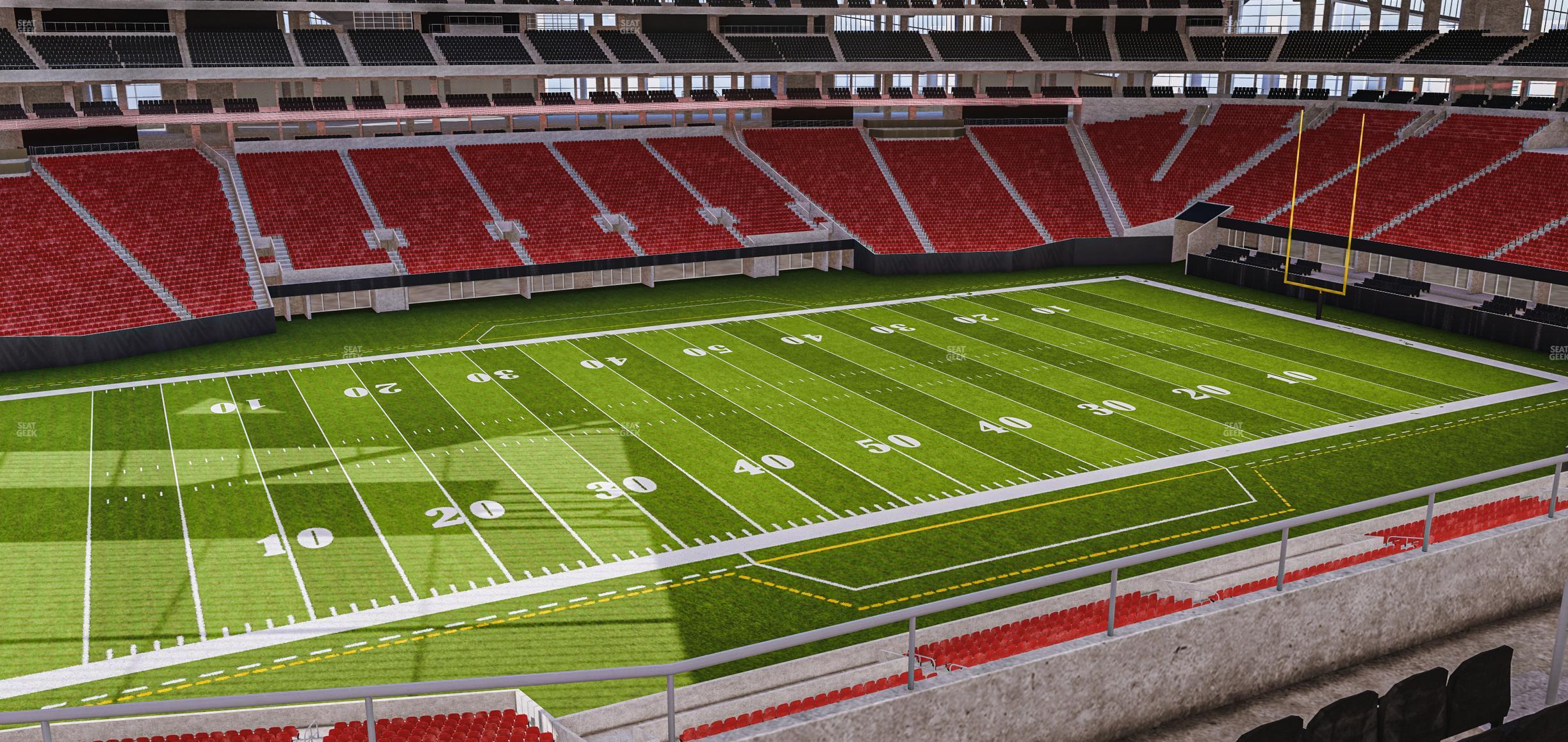 Seating view for Mercedes-Benz Stadium Section 241