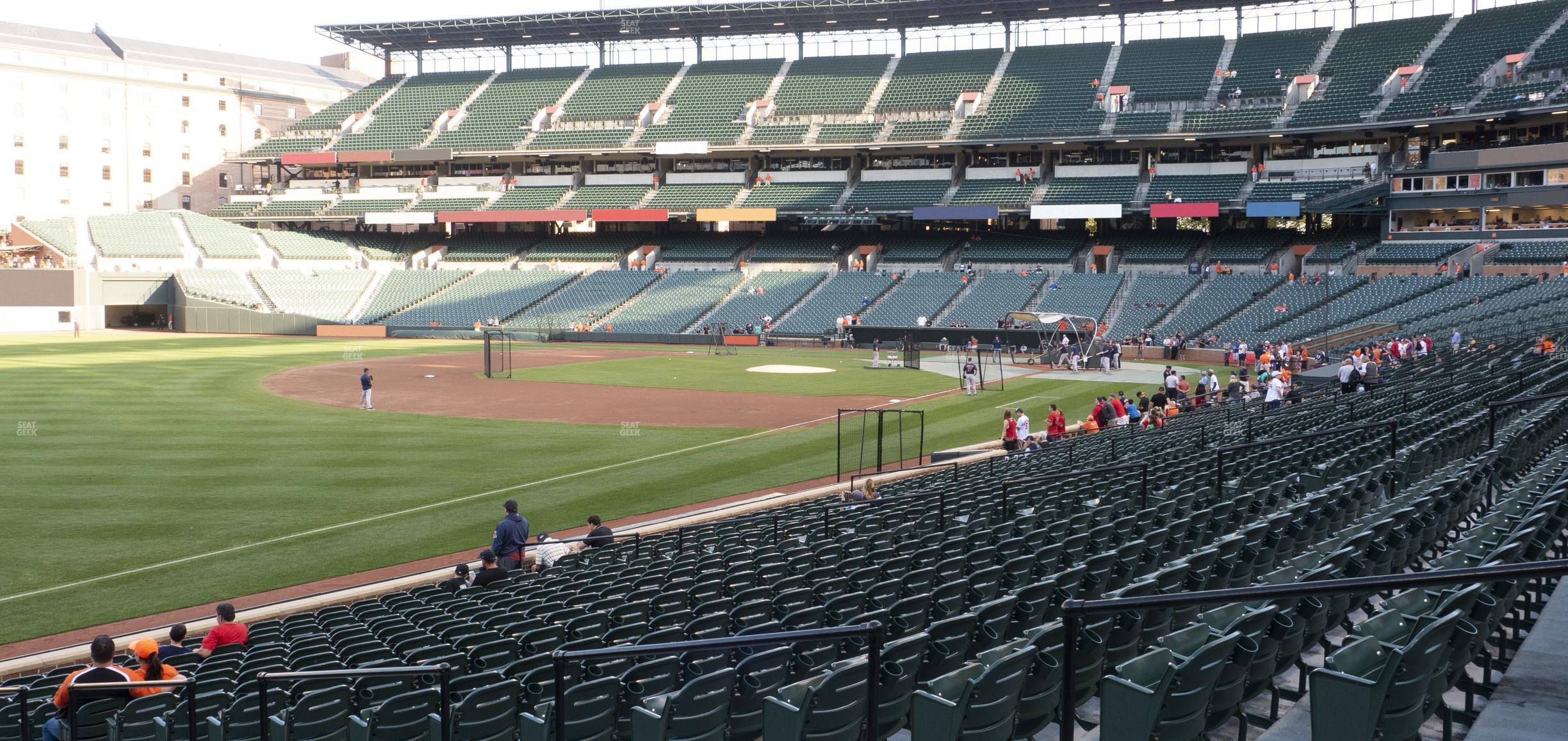 Seating view for Oriole Park at Camden Yards Section 66