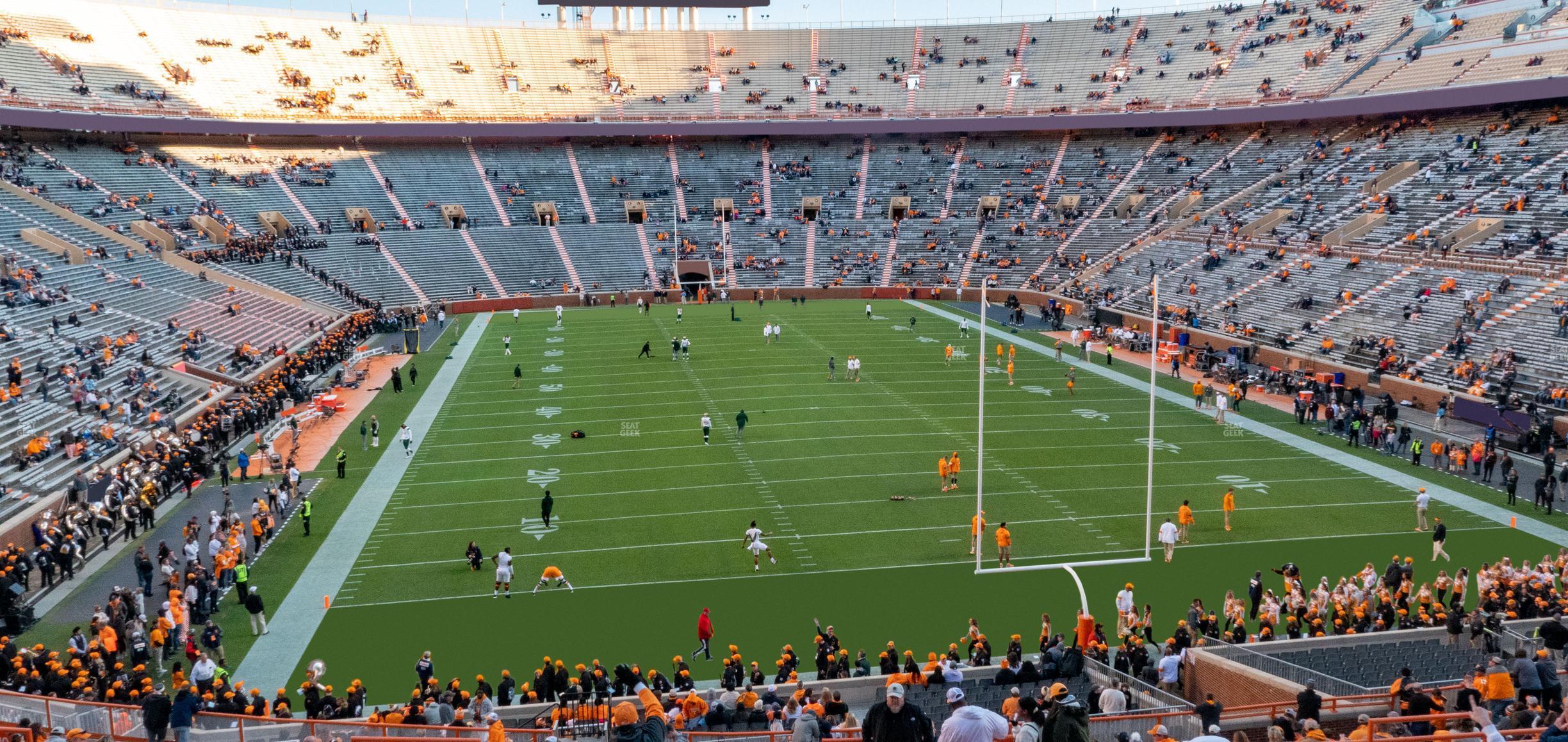 Seating view for Neyland Stadium Section Y 9