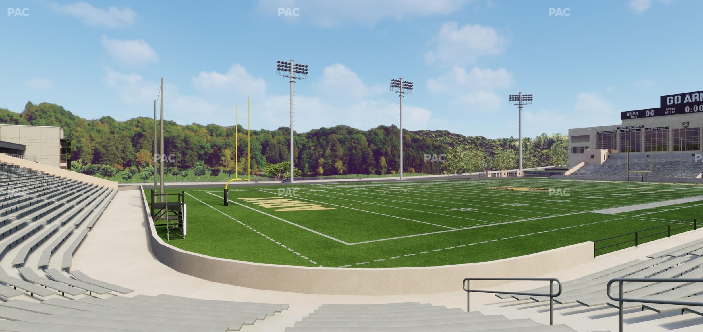 Seating view for Michie Stadium Section 18