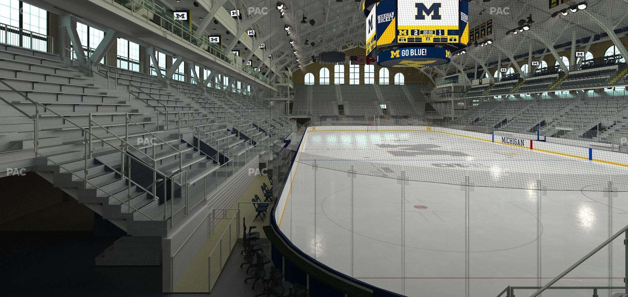 Seating view for Yost Arena Section 10