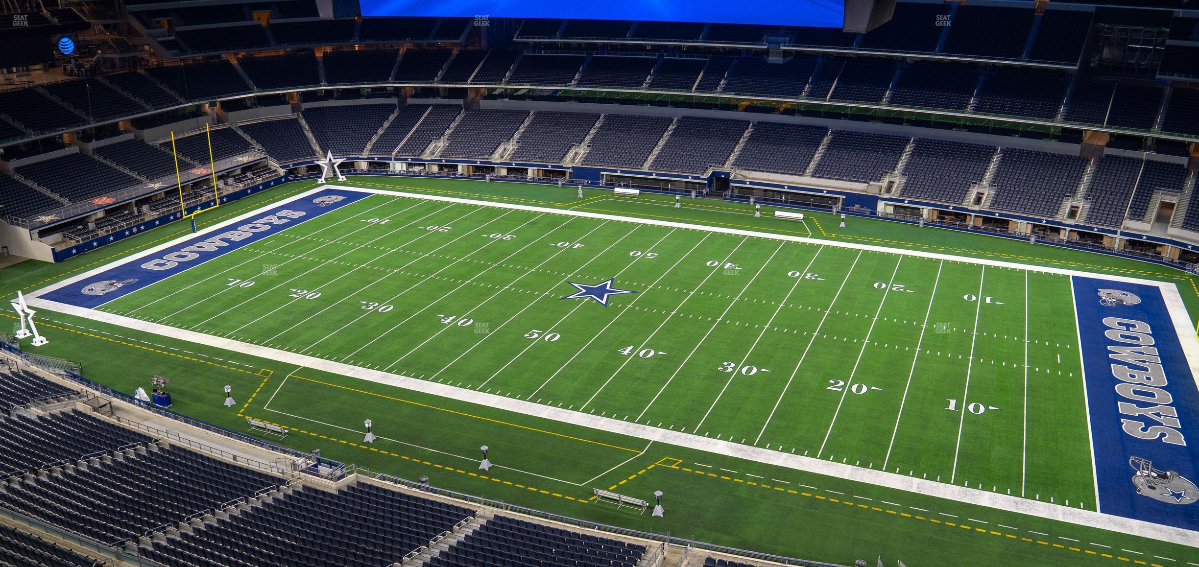 Seating view for AT&T Stadium Section Star Suite 662