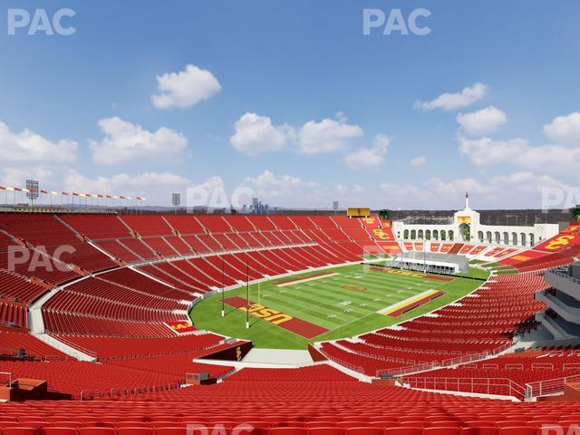 Seating view for Los Angeles Memorial Coliseum Section 311