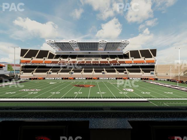 Seating view for Reser Stadium Section Box 15