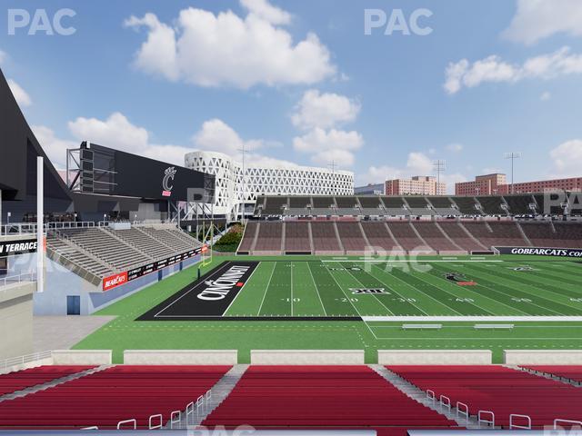 Seating view for Nippert Stadium Section 125