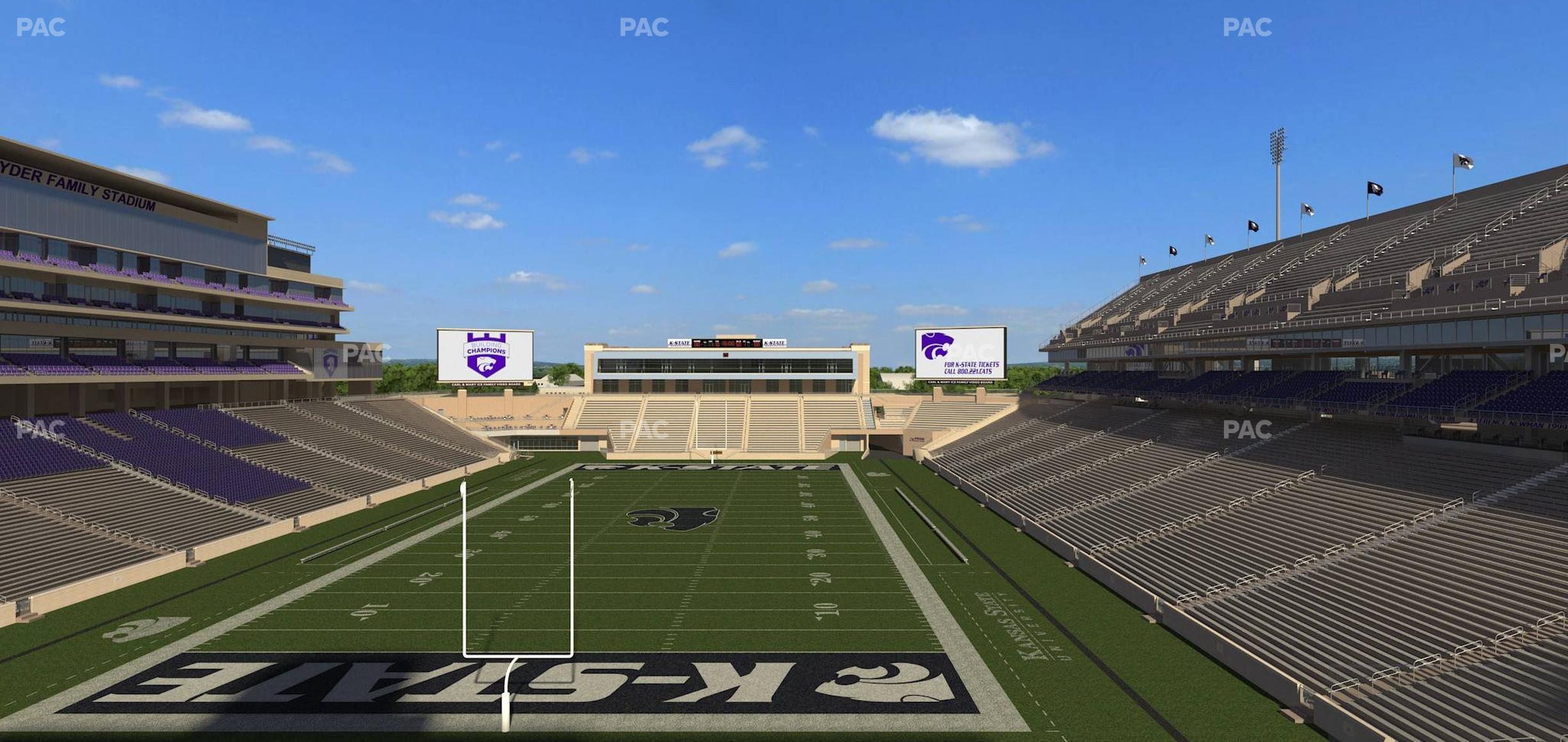 Seating view for Bill Snyder Family Stadium Section Suite G