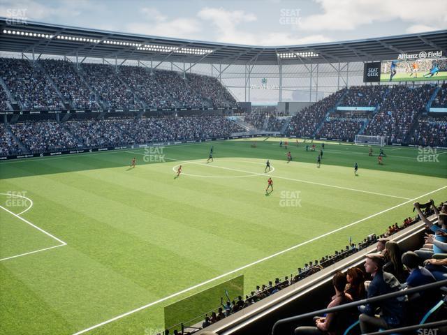 Seating view for Allianz Field Section 139