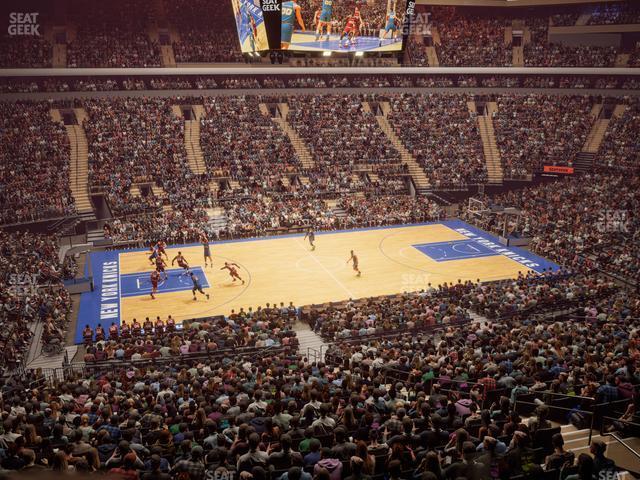 Seating view for Madison Square Garden Section 210