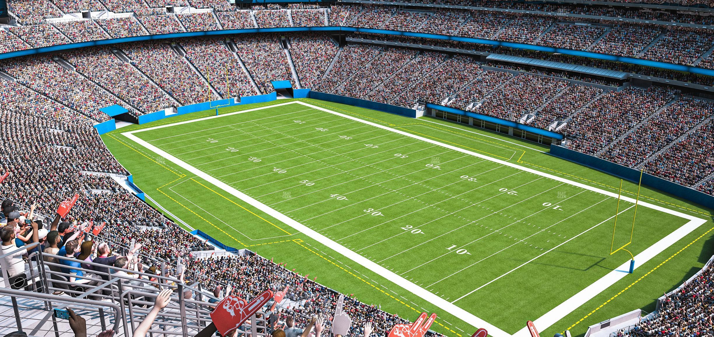 Seating view for MetLife Stadium Section 332