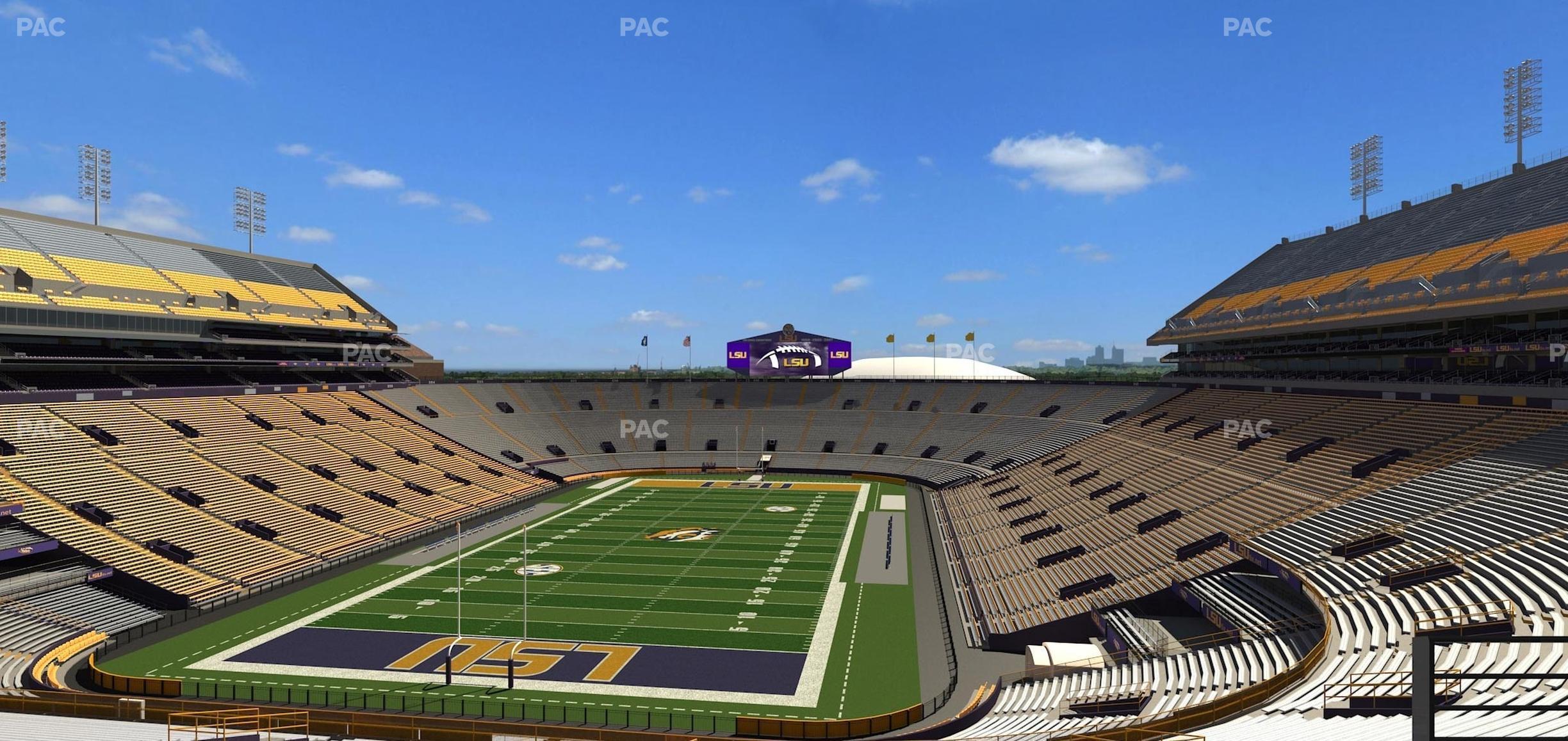 Seating view for Tiger Stadium Section Suite 146