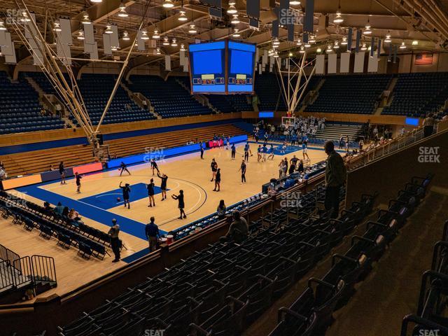 Seating view for Cameron Indoor Stadium Section 4