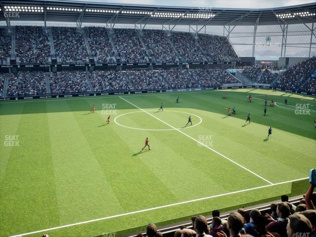 Seating view for Allianz Field Section 134