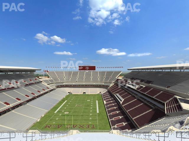 Seating view for Kyle Field Section 413