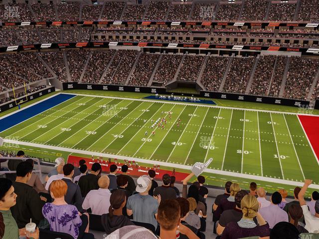 Seating view for Allegiant Stadium Section 336