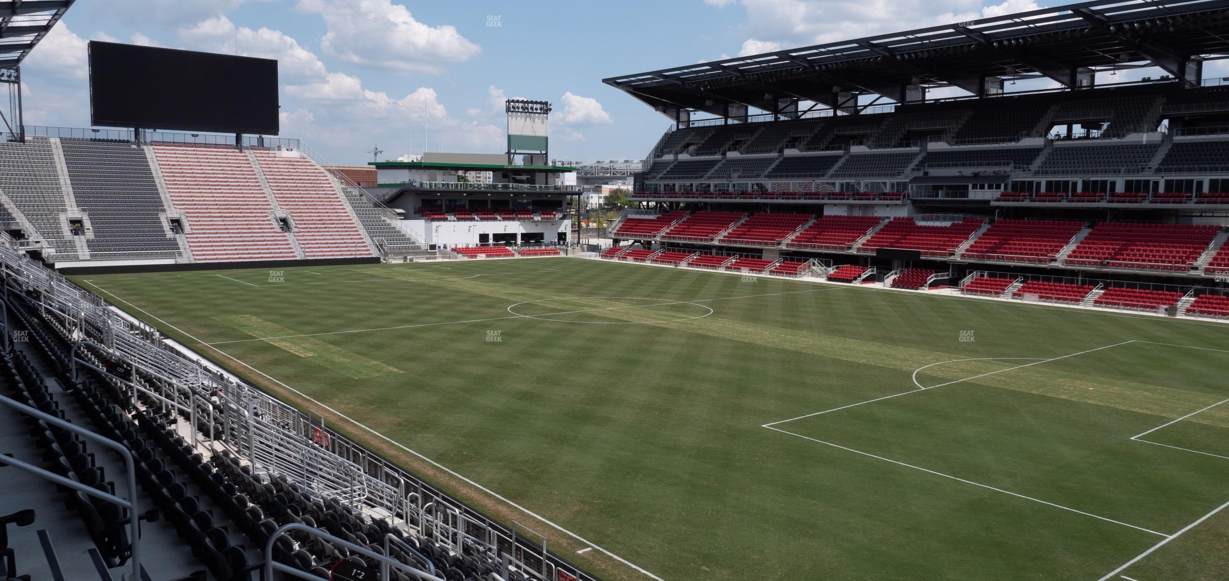 Seating view for Audi Field Section 122