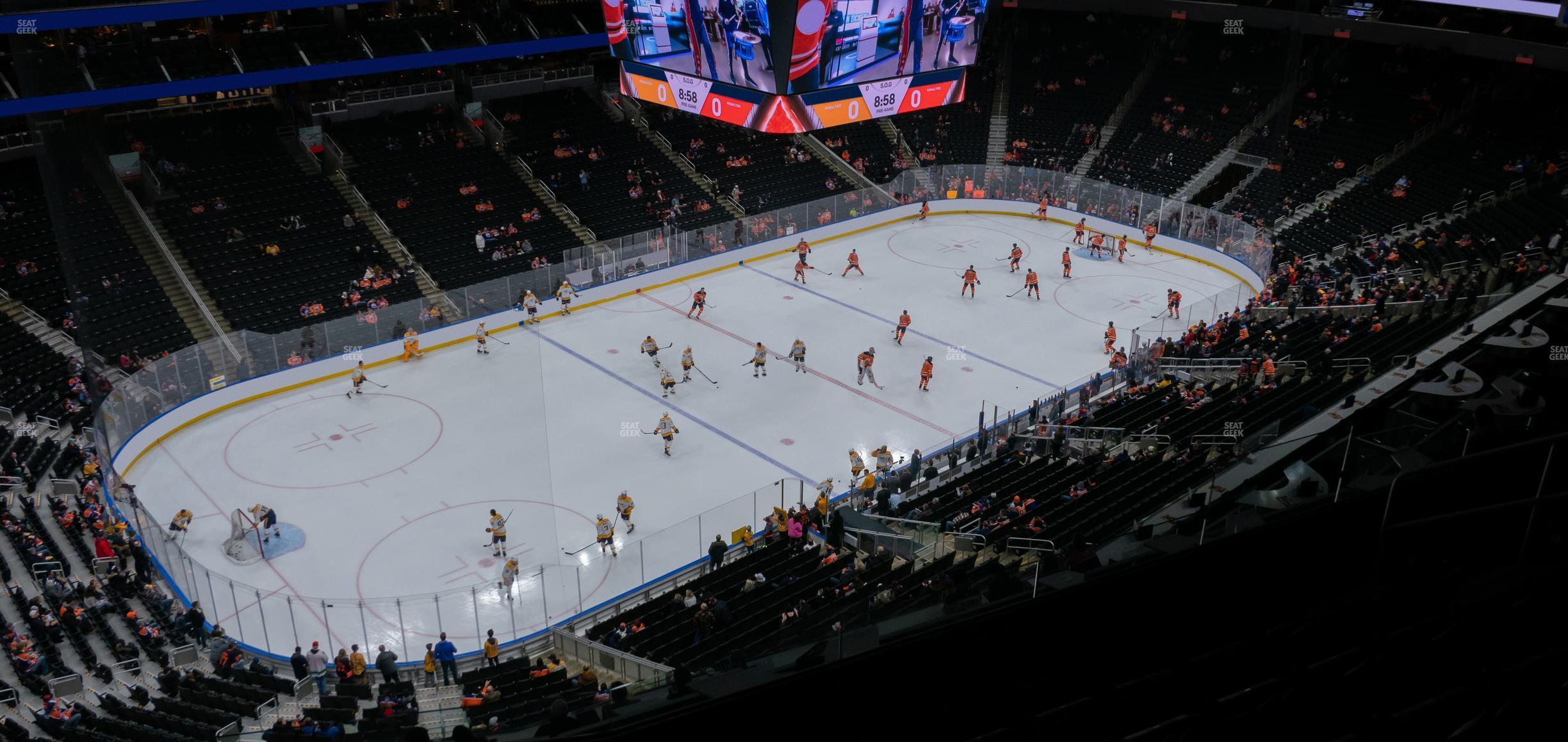 Seating view for Rogers Place Section 206