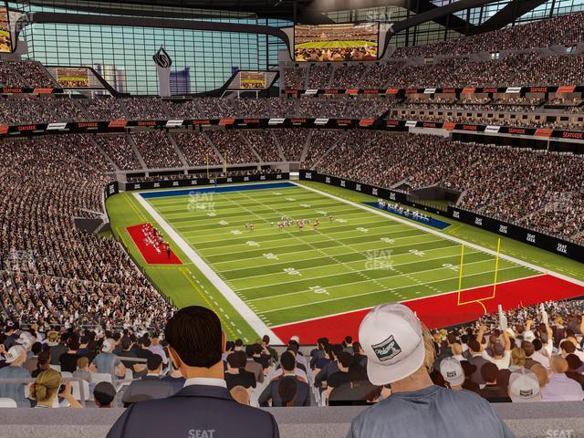 Seating view for Allegiant Stadium Section West Suite 2037