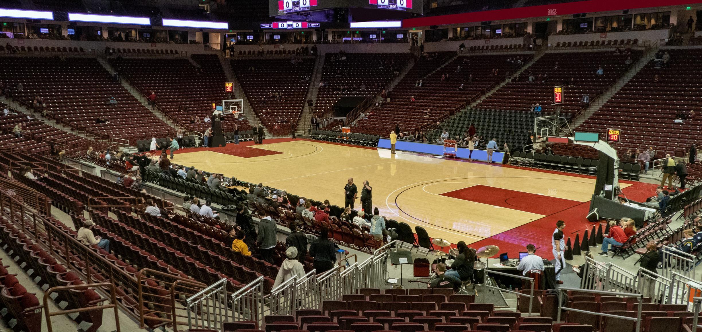 Seating view for Colonial Life Arena Section 112