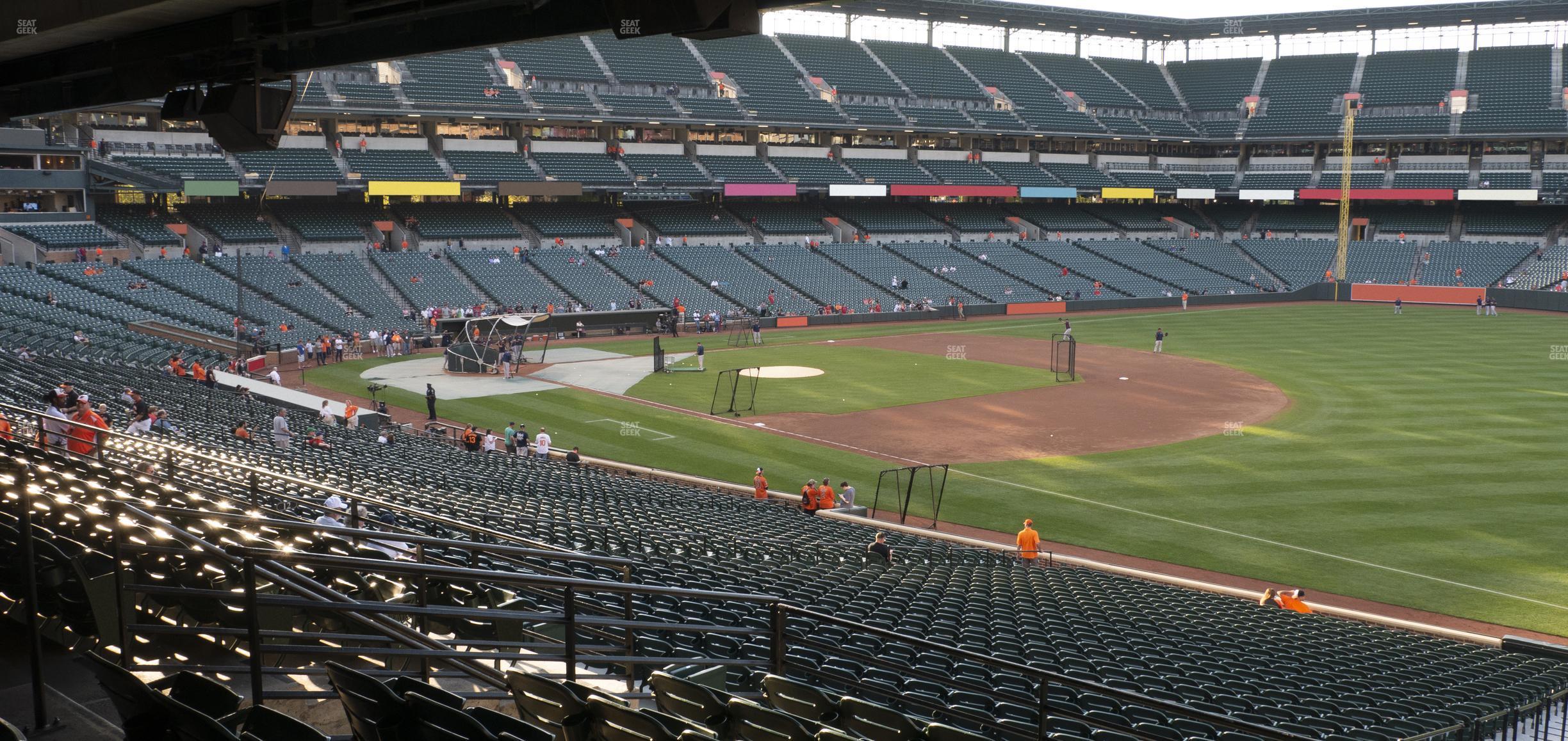 Seating view for Oriole Park at Camden Yards Section 11