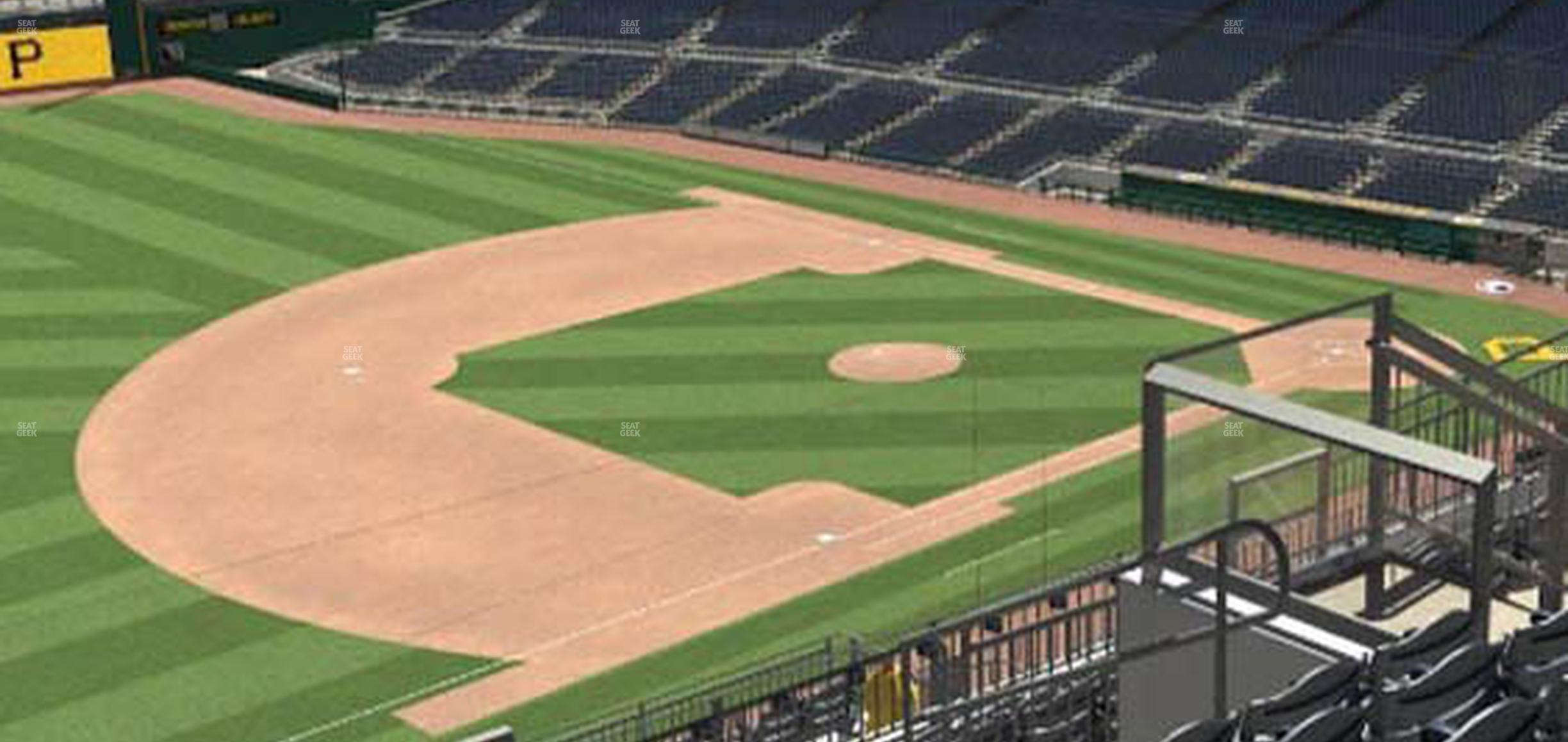 Seating view for PNC Park Section 328